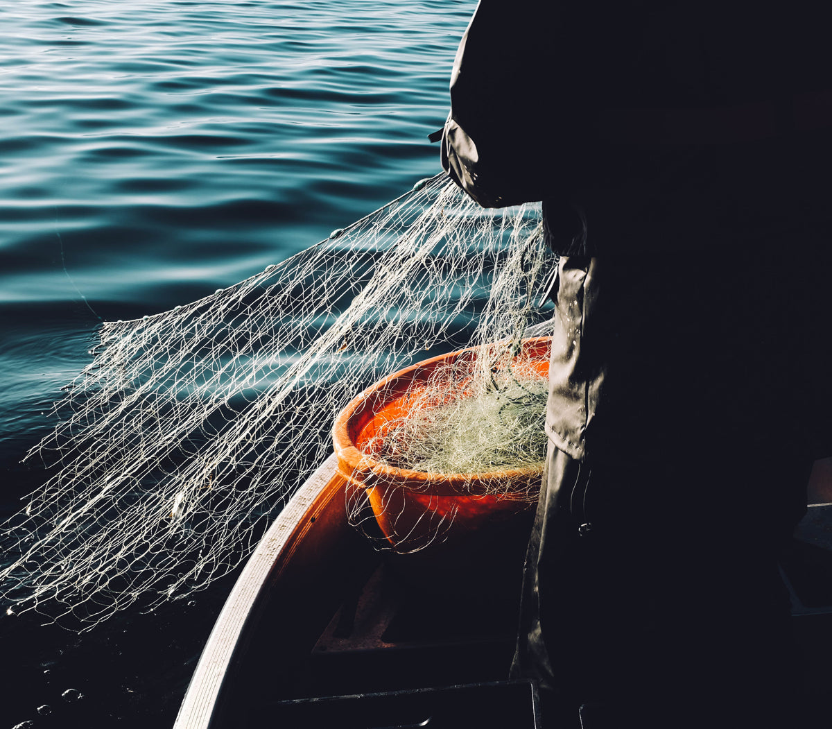 Nail’s boat make’s trip for catching fish for a month long